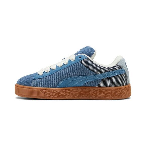 Puma Mens Suede XL Denim Blue Shoes (NWT) - Picture 2 of 5